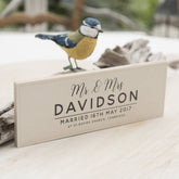 Oakdene Designs Wedding Accessories Personalised Wooden Wedding Details Sign
